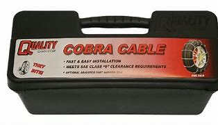 Image result for Quality Chain Cobra Cable Tire Chains