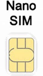 Image result for Nano Sim Card