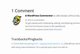 Image result for pingback