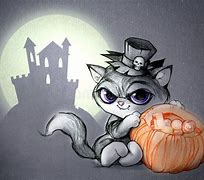 Image result for Halloween Cat Poorly Drawn
