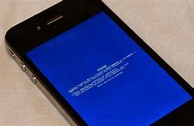 Image result for iPhone 4 Blue Screen