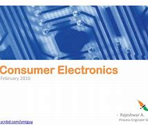 Image result for Consumer Electronics Presentation