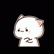 Image result for Angry White Cat Meme