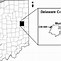 Image result for Delaware County Indiana Township Map