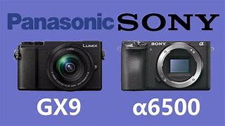 Image result for Panasonic GX9 vs 6500