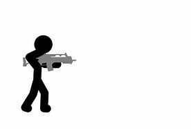 Image result for Stick Figure with Gun to Ehad