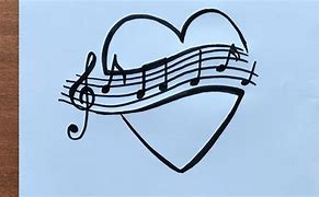 Image result for Cool Easy Drawings Music Notes