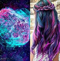 Image result for Red Galaxy Hair