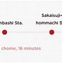 Image result for Midosuji Line Map