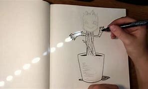 Image result for Baby Groot Cartoon Drawing