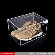 Image result for clear shoes box