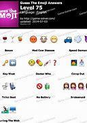 Image result for Guess the Emoji Answes Level 75