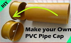Image result for PVC Caps for 6 Inch Pipe
