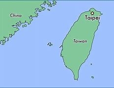 Image result for Taipei Taiwan On World Map