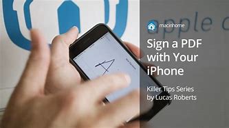 Image result for How to Sign a PDF Document On iPhone 7