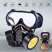 Image result for Full Face Mask with Goggles