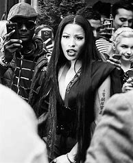 Image result for Nicki Minaj Leather Hat Black Outfit