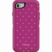 Image result for OtterBox iPhone 7 Plus Case Purple with Gold Dots