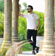 Image result for White Polo with Black Collar