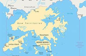 Image result for Hong Kong in China Map