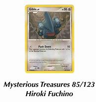Image result for Gible Pokemon Card