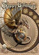 Image result for Cool Dragon Birthday Card