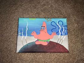 Image result for Patrick Meme Painting