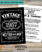 Image result for Aged to Perfection Birthday Invitations