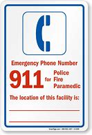 Image result for Blue Emergency Phone Sign