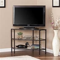 Image result for Glass TV Stand Small