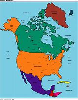 Image result for North America Map No Background