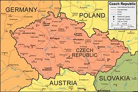 Image result for Prague Map Europe
