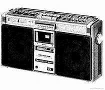 Image result for Sharp Portable Cassette Recorder