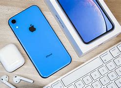 Image result for White iPhone Blue XR