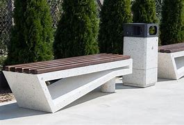 Image result for Cement Benches Outdoor
