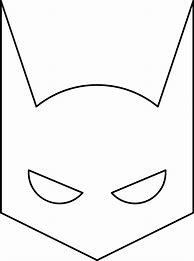 Image result for Batman Mask Coloring Pages