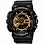 Image result for Gold and Black Digital Watch
