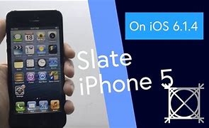 Image result for iPhone 5 Slate iOS 6