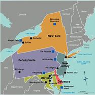 Image result for Northeast USA Map