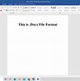 Image result for Microsoft Word Docx