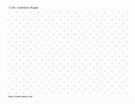 Image result for Isometric Dot Paper 1 Cm