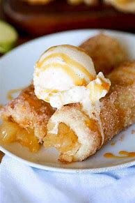 Image result for Baked Apple Pie Roll Up