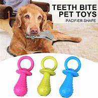 Image result for Dog Pacifier Chew Toys