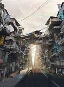 Image result for Dystopian Abandoned City