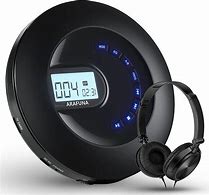 Image result for Rechargeable Portable CD Player with Headphones