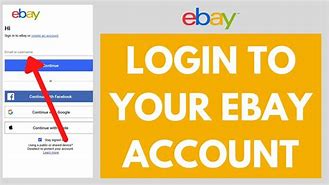 Image result for eBay Login to My Account