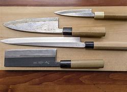 Image result for Japanese Knife Rough Finish Blade