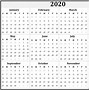 Image result for Printable Annual Calendar One Page