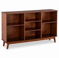 Image result for Horizontal Bookcase with Doors Black