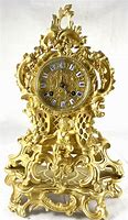 Image result for Antique French Bronze Clocks